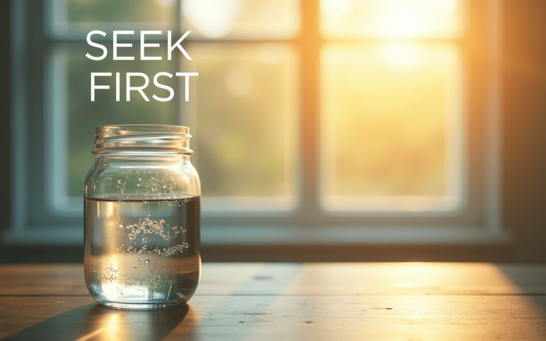 Seek First: The Power of Filling Your Mind with Goodness
